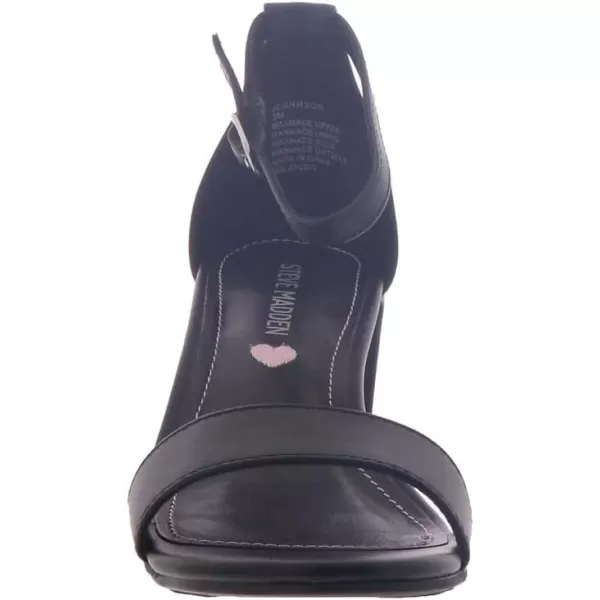 imageSteve Madden Girls Shoes Carrson Heeled Sandal Black Smooth 1