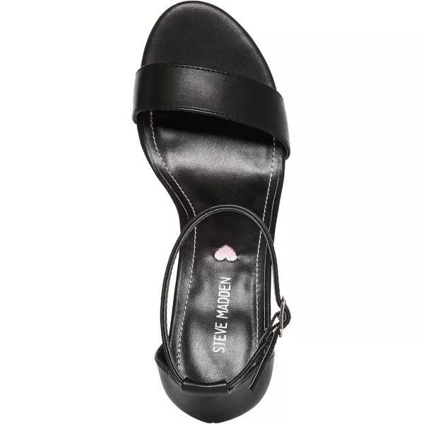 imageSteve Madden Girls Shoes Carrson SandalBlack Smooth
