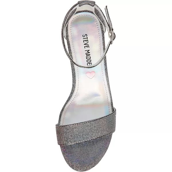 imageSteve Madden Girls Shoes Carrson SandalPewter Iridescent