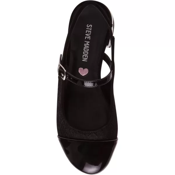 imageSteve Madden Girls Shoes Girls Belinda Mule Black Fabric 1 Little Kid