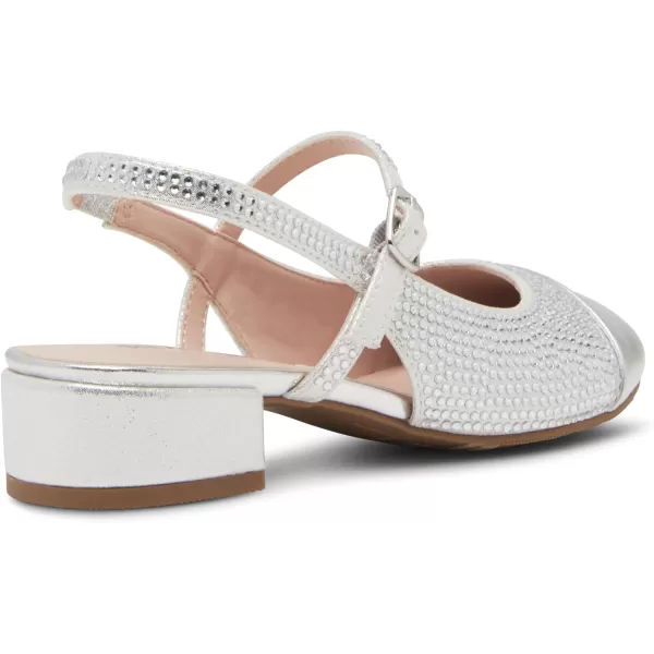 imageSteve Madden Girls Shoes Girls Belinda Mule Silver 1 Little Kid