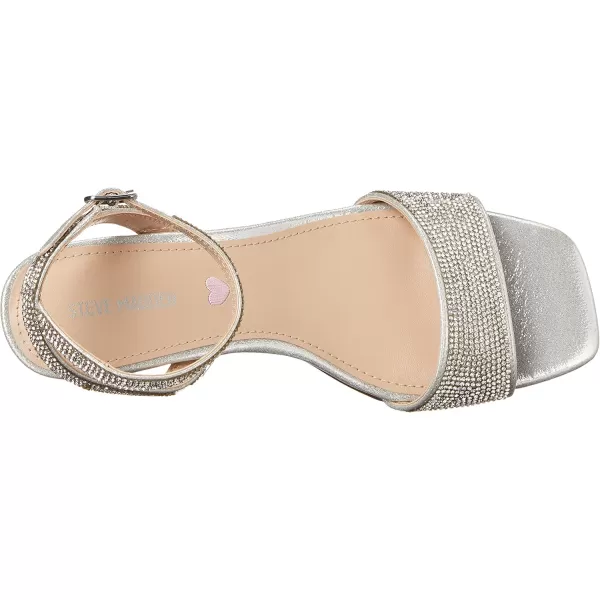 imageSteve Madden Girls Skyla Heeled SandalSilver