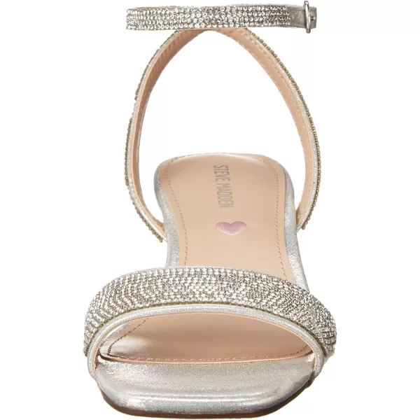 imageSteve Madden Girls Skyla Heeled SandalSilver