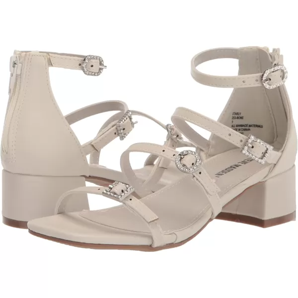 imageSteve Madden Girls Tarly Heeled SandalBone