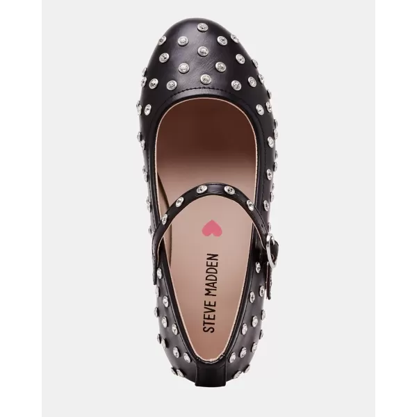 imageSteve Madden Girls Vinetar Ballet FlatBlack Patent