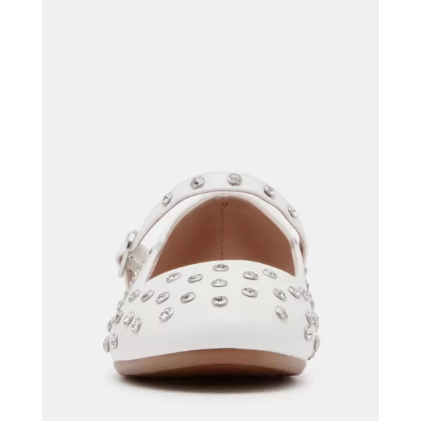 imageSteve Madden Girls Vinetar Ballet FlatWhite