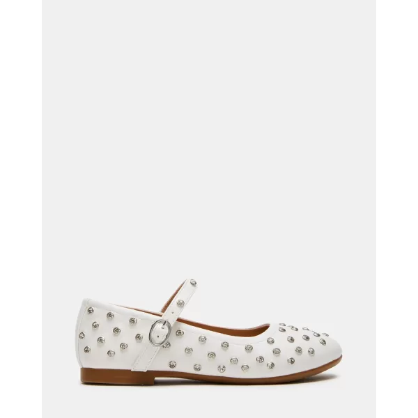 imageSteve Madden Girls Vinetar Ballet FlatWhite