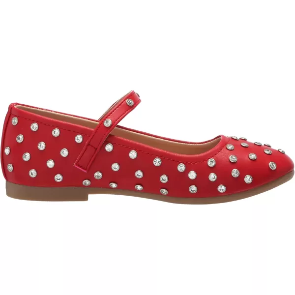 imageVineta Ballet FlatRed Rhinestone