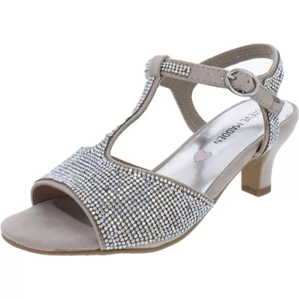 imageSteve Madden Girls Chacha Heeled SandalBlush