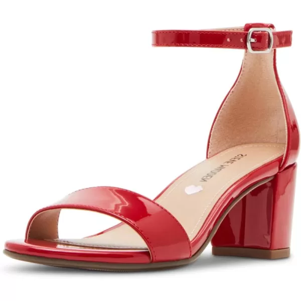imageSteve Madden Girls Jcarrson Heeled SandalRed Patent