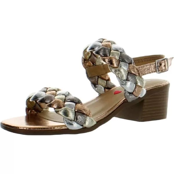 imageSteve Madden Girls Kenleyy Heeled SandalMetallic Multi