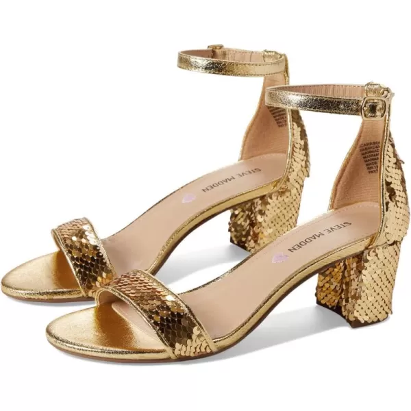 imageSteve Madden Girls Shoes Carrson SandalGold Sequin