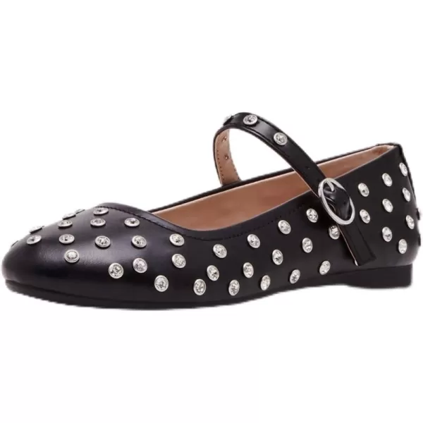 imageSteve Madden Girls Vinetar Ballet FlatBlack Patent