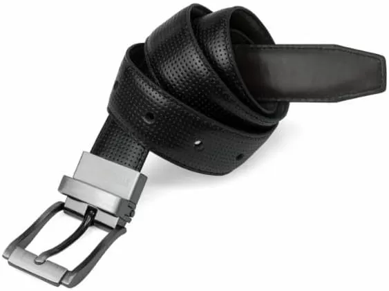 imageSteve Madden Boys Big Reversible Belt for KidsBlackBrownPerforated