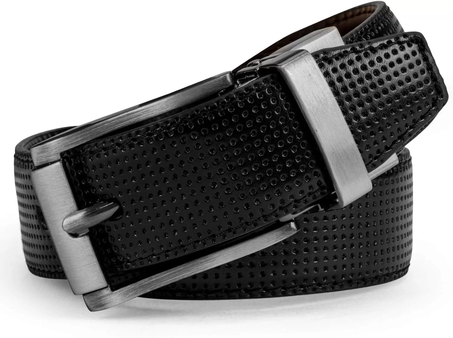 imageSteve Madden Boys Big Reversible Belt for KidsBlackBrownPerforated