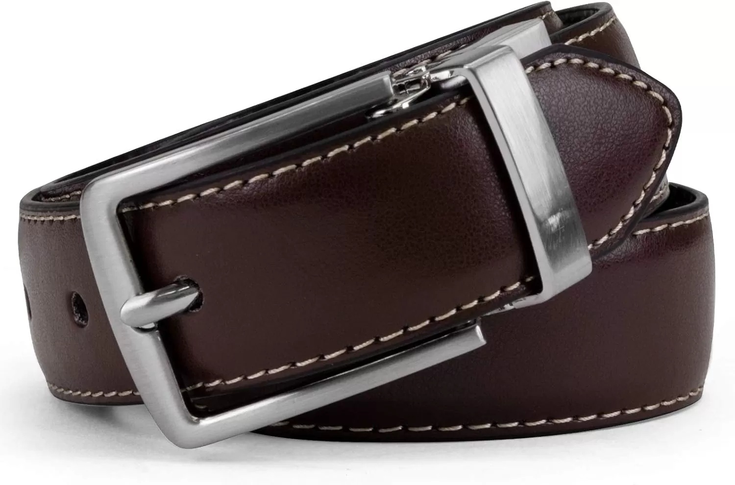 imageSteve Madden Boys Big Reversible Belt for KidsBrownBlack