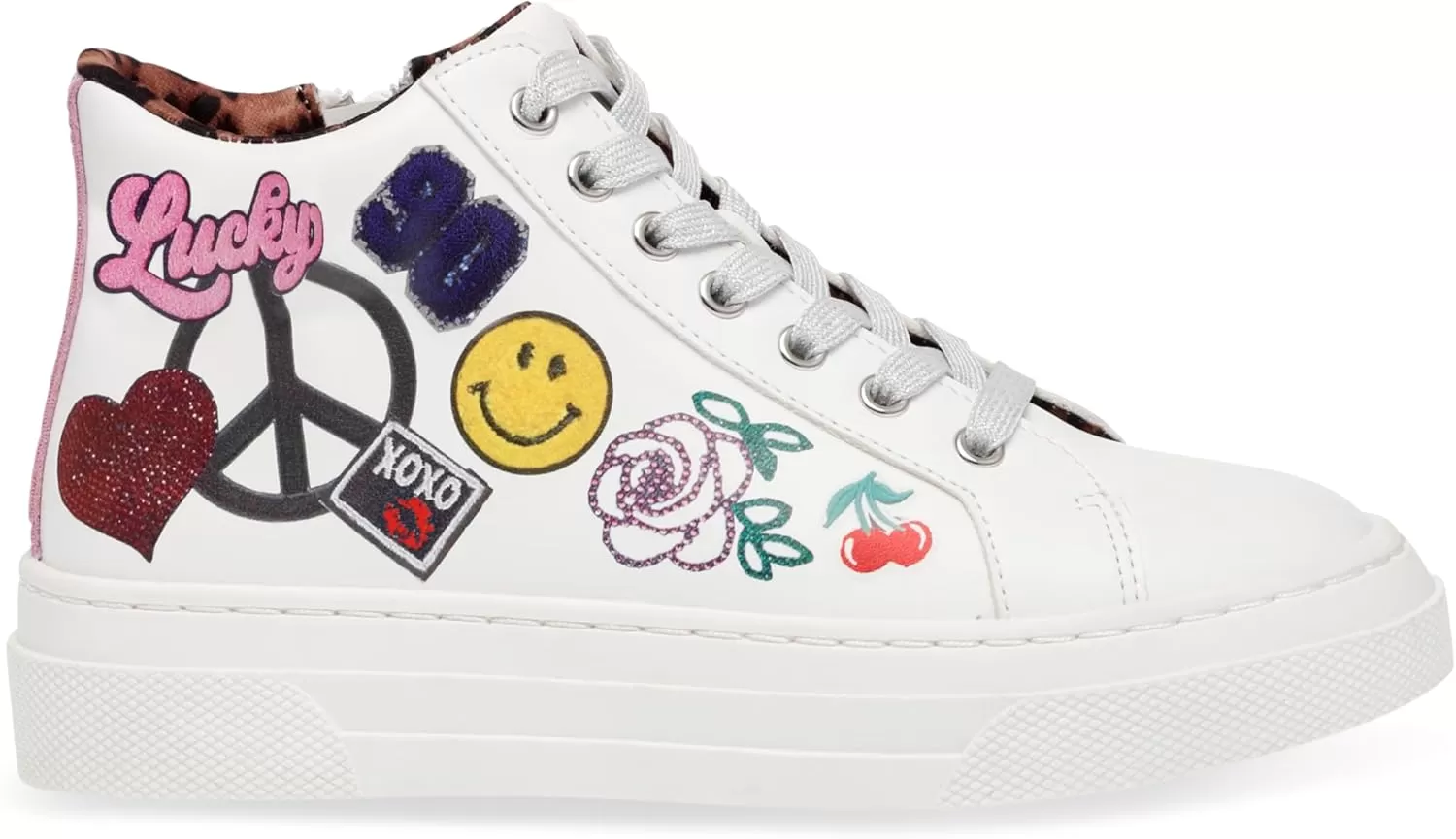 imageSteve Madden Girls Beta SneakerWhite Multi