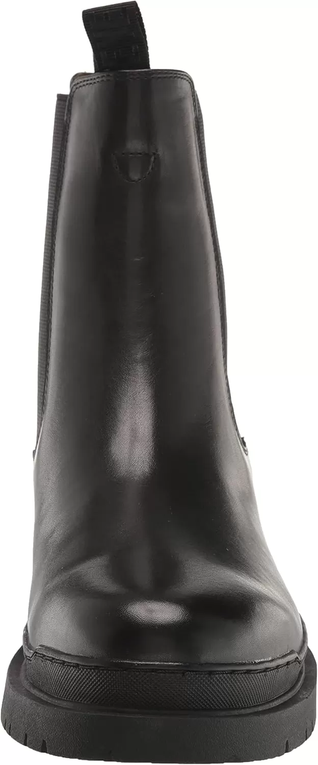 imageSteve Madden Mens Belgrave Mid Calf BootBlack Leather