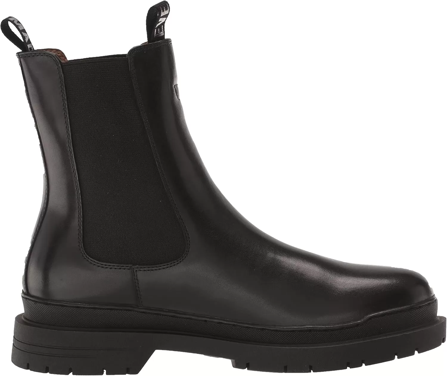 imageSteve Madden Mens Belgrave Mid Calf BootBlack Leather