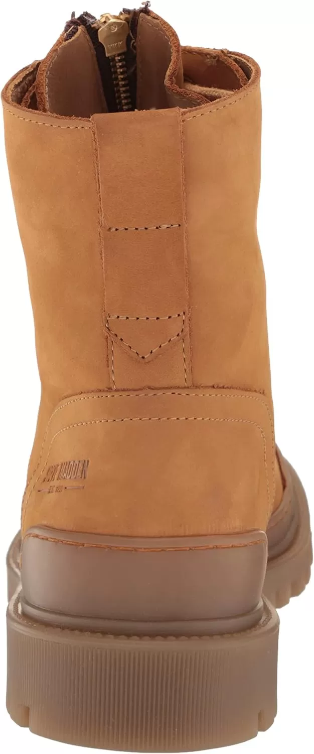 imageSteve Madden Mens Benney Combat BootWheat Leather