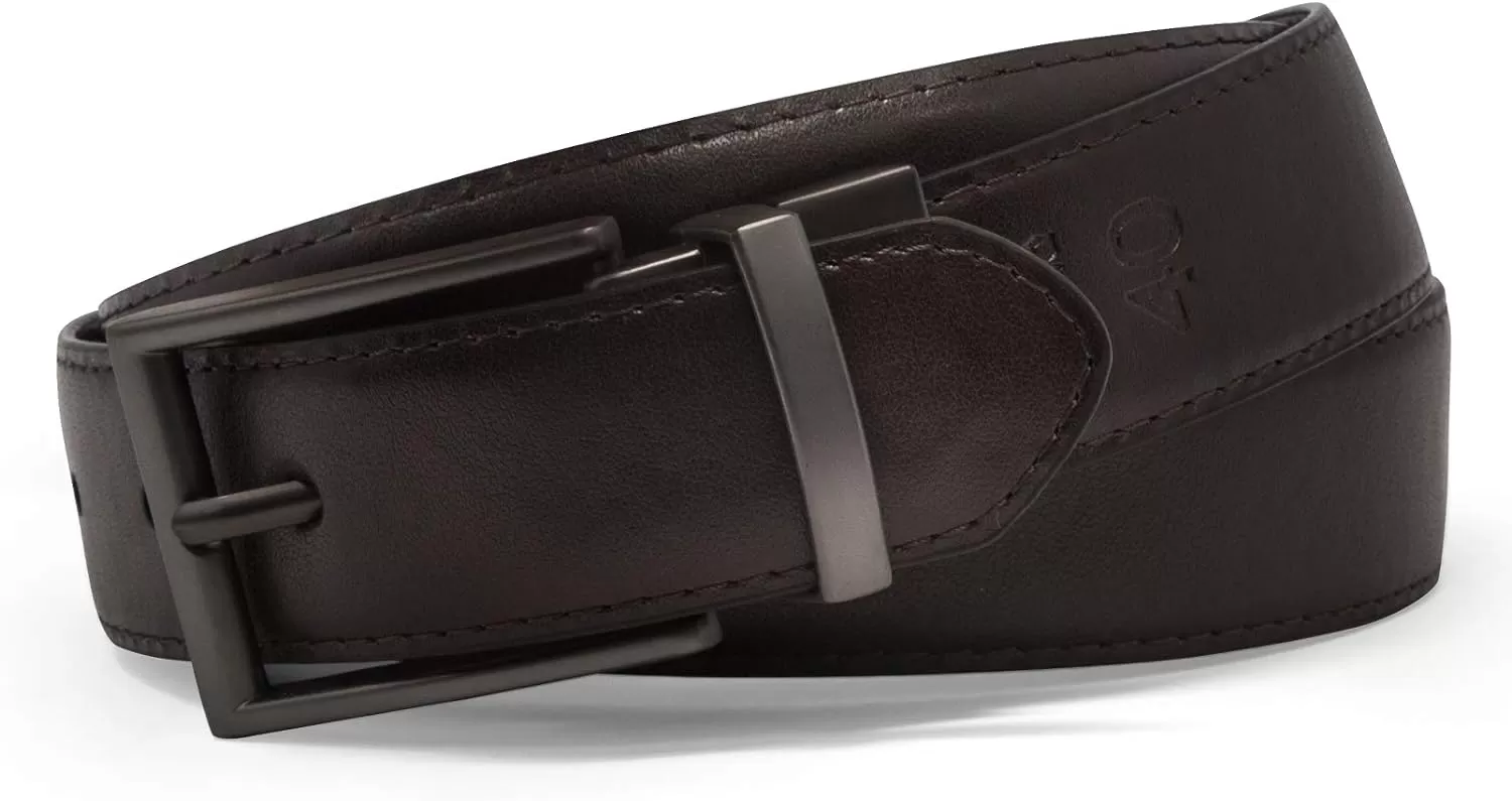 imageSteve Madden Mens Dress Casual Every Day Leather BeltBlackBrown Smooth