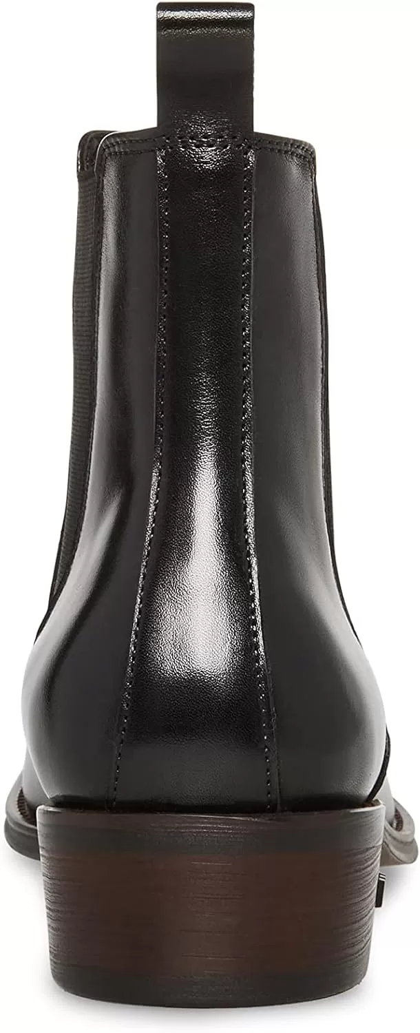 imageSteve Madden Mens Hamlin Chelsea BootBlack Leather