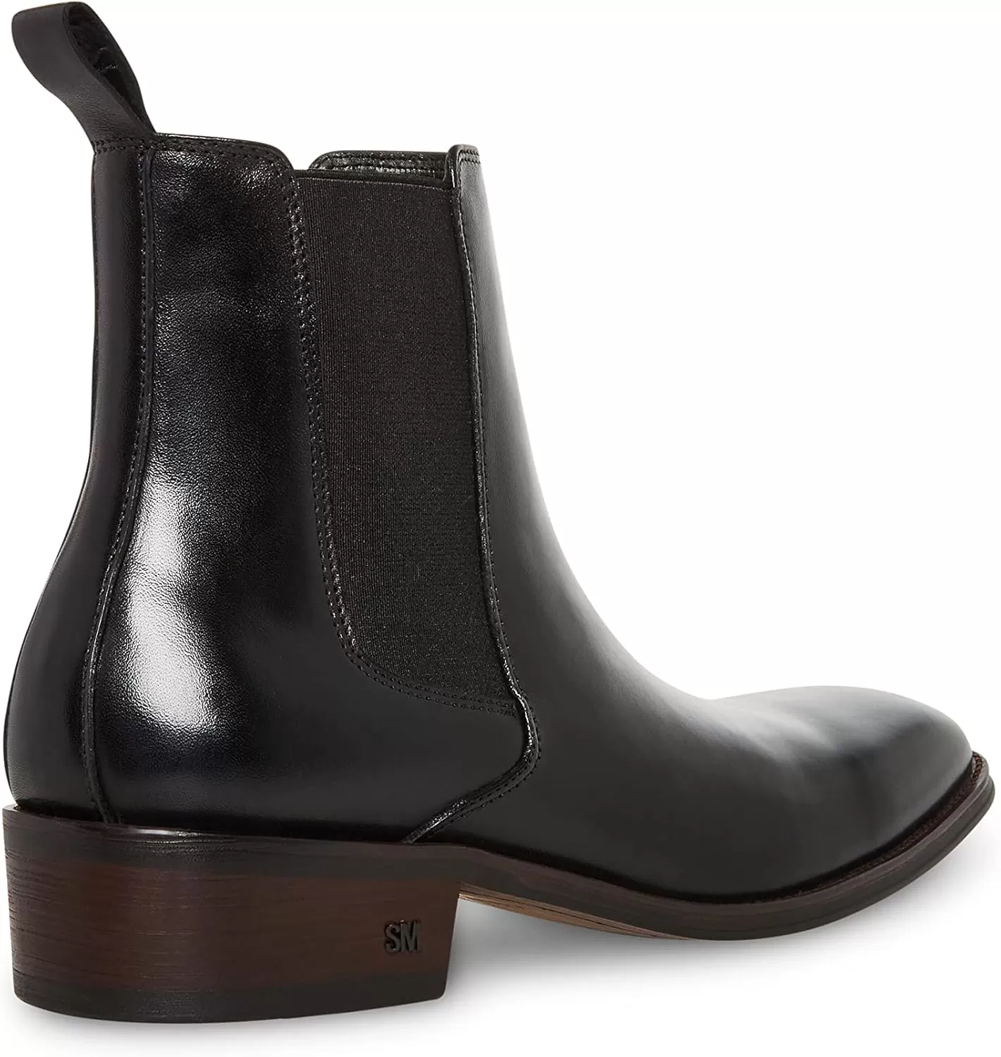 imageSteve Madden Mens Hamlin Chelsea BootBlack Leather