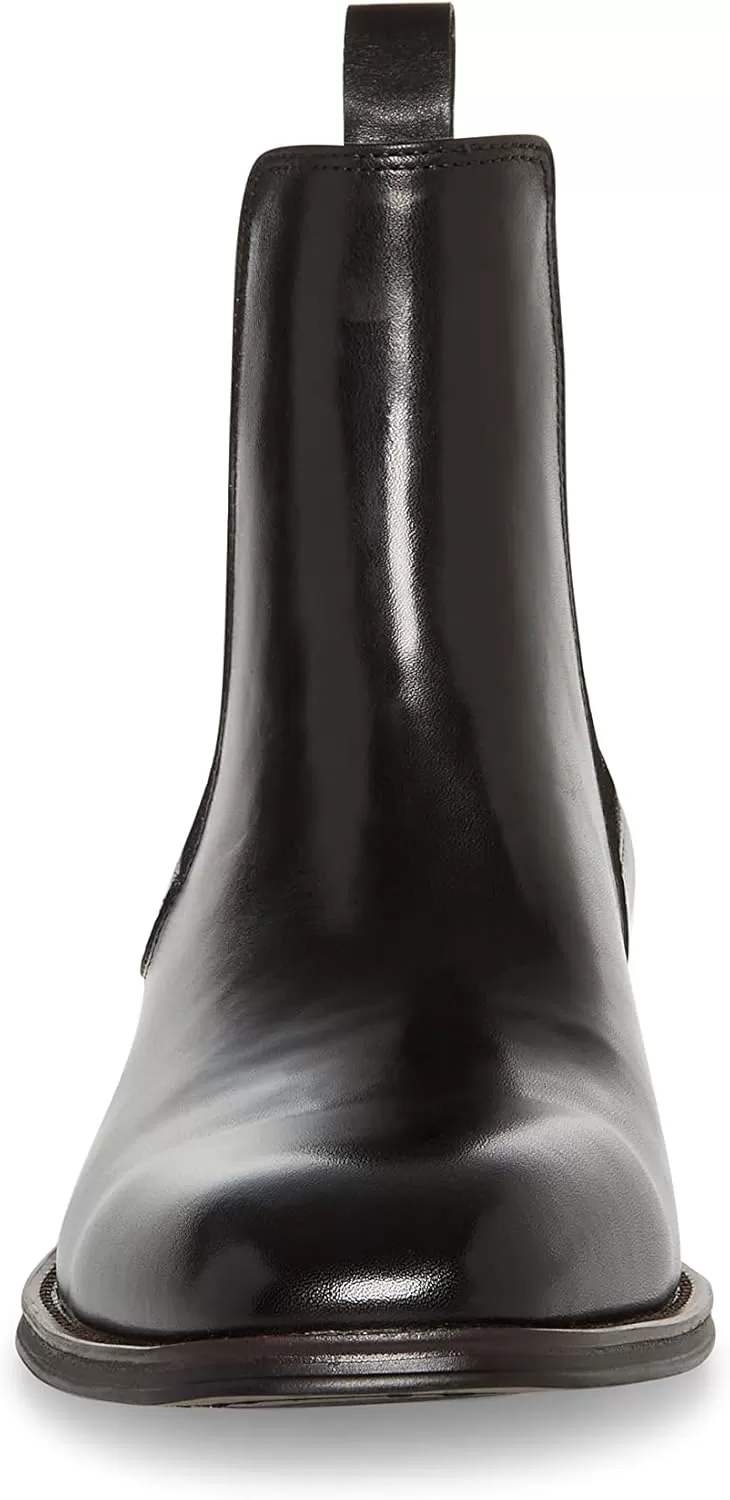 imageSteve Madden Mens Hamlin Chelsea BootBlack Leather