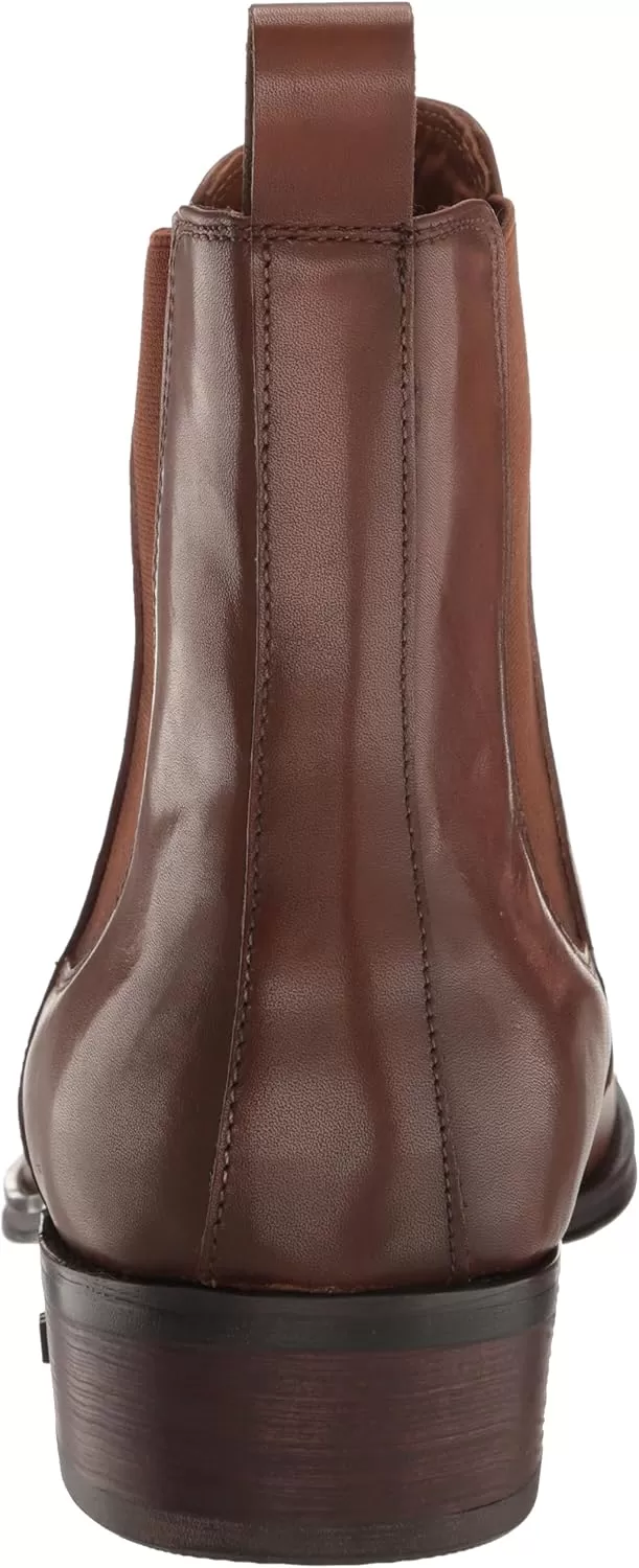 imageSteve Madden Mens Hamlin Chelsea BootTan Leather