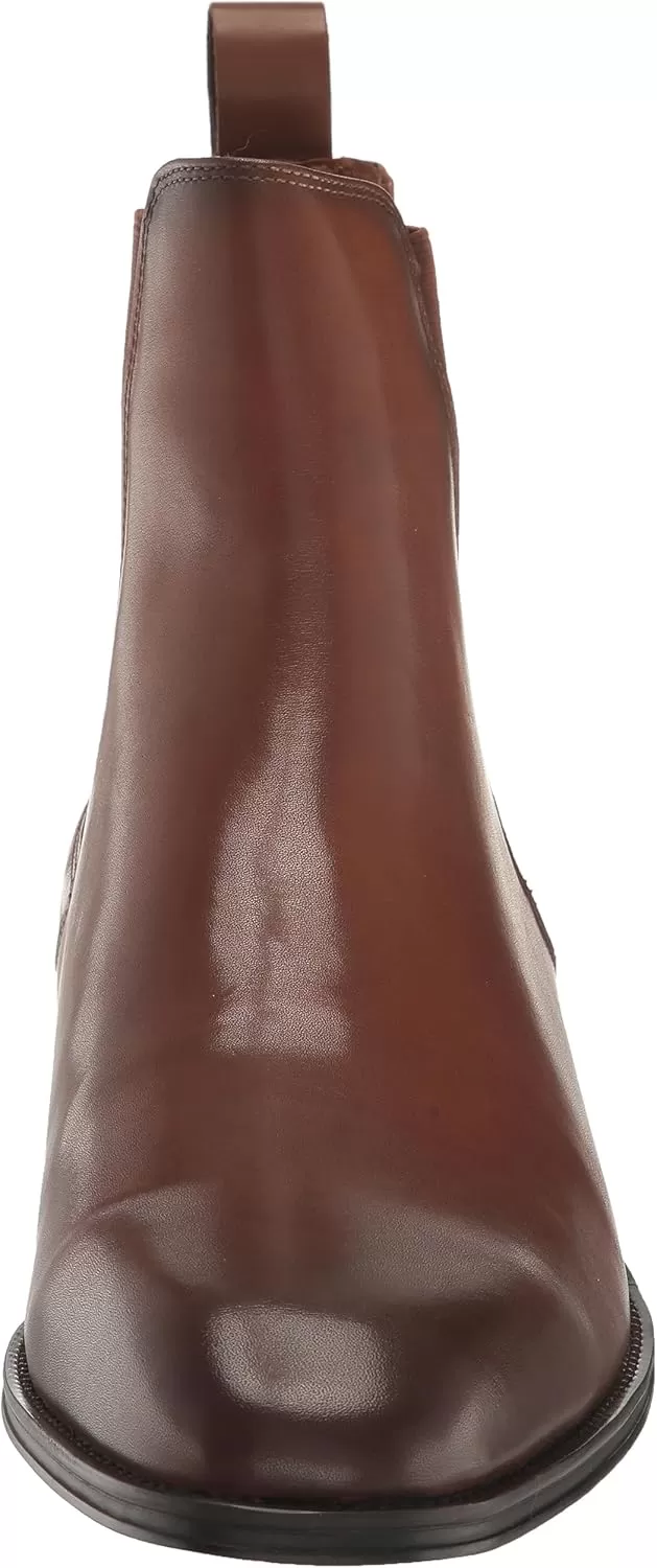imageSteve Madden Mens Hamlin Chelsea BootTan Leather