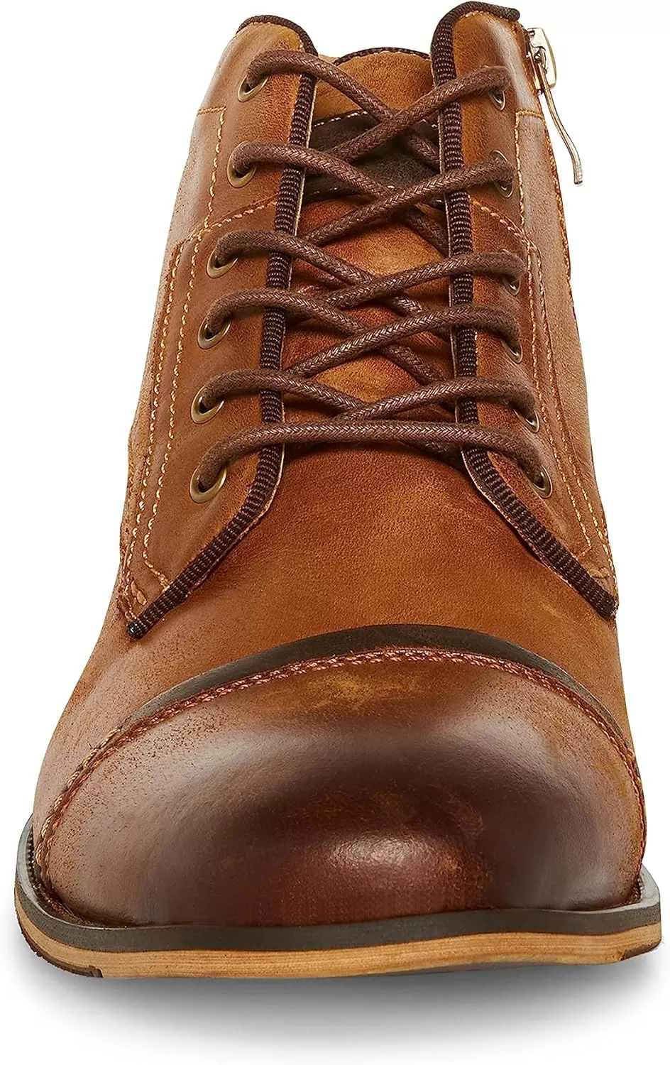 imageSteve Madden Mens Jefries Combat BootDark Tan