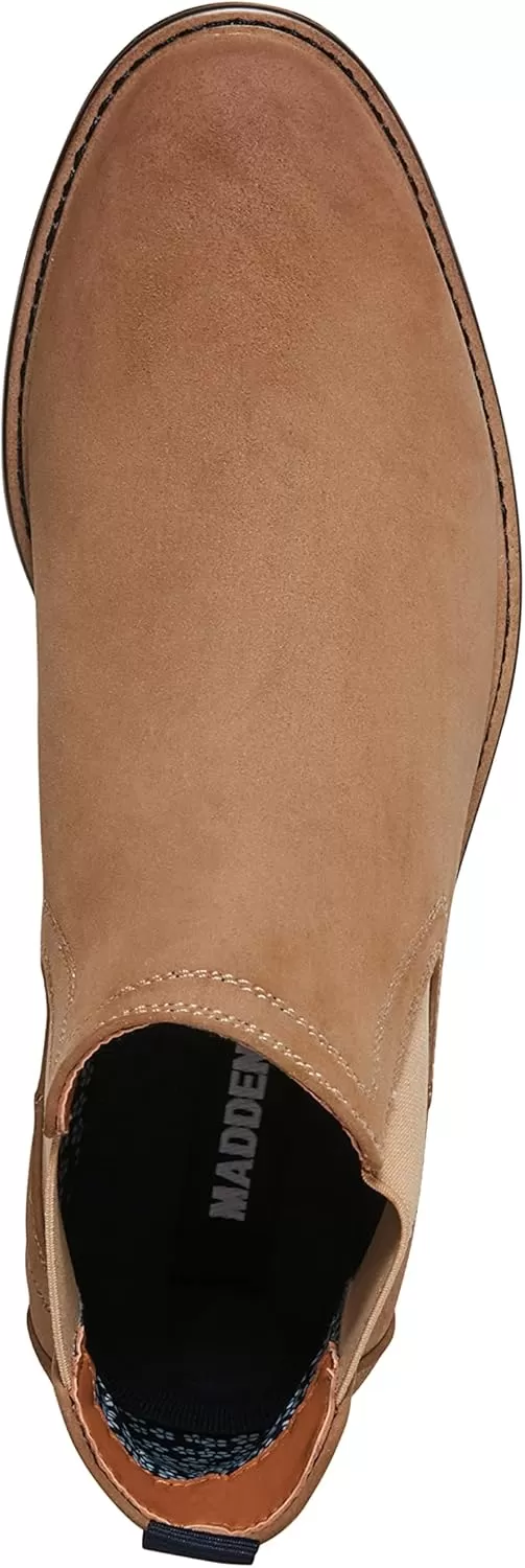 imageSteve Madden Mens Mgrizon Chelsea BootTaupe Suede