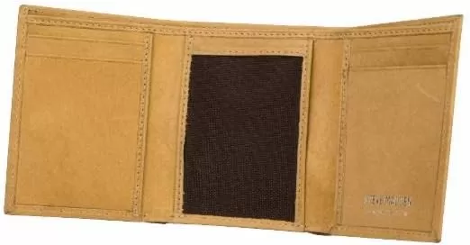 imageSteve Madden Mens RFID Leather Trifold Wallet with Id Window