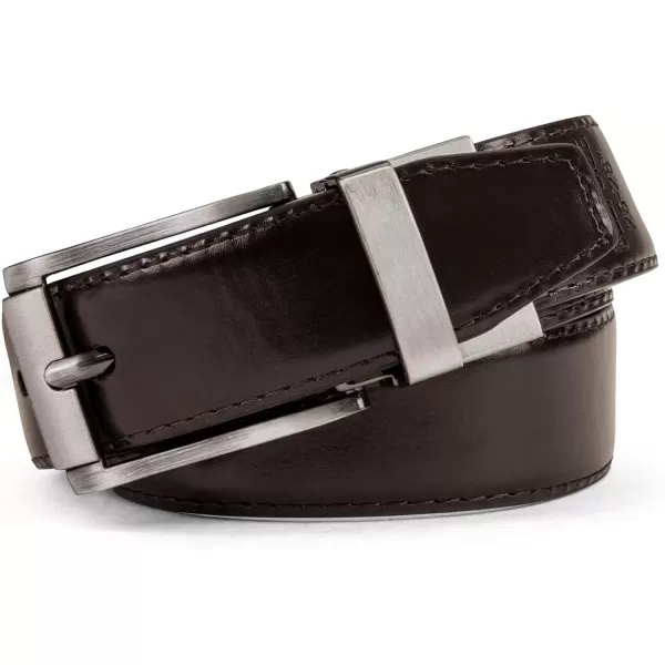imageSteve Madden Boys Big Reversible Belt for KidsBlackBrownPerforated