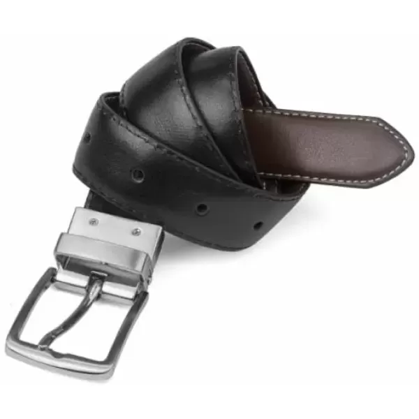 imageSteve Madden Boys Big Reversible Belt for KidsBrownBlack