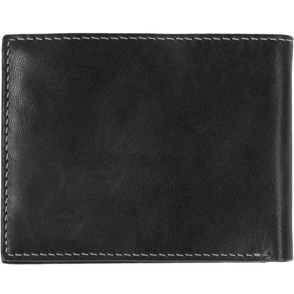 imageSteve Madden Mens Antique Leather Passcase WalletBlack