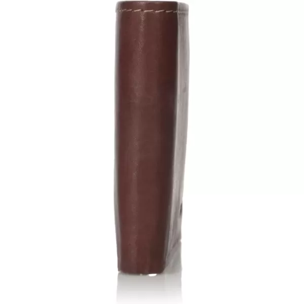 imageSteve Madden Mens Antique Leather Passcase WalletBrown