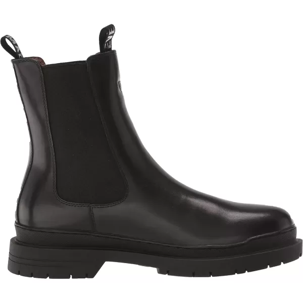imageSteve Madden Mens Belgrave Mid Calf BootBlack Leather