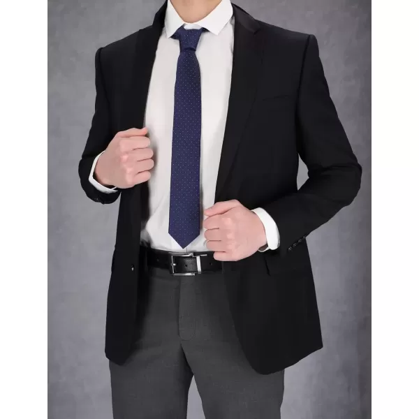 imageSteve Madden Mens Dress Casual Every Day Leather BeltBlackBrown Edge Stitch