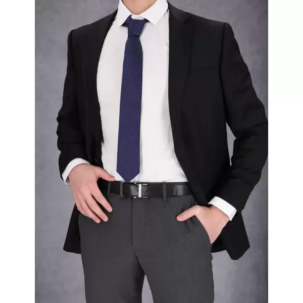 imageSteve Madden Mens Dress Casual Every Day Leather BeltBlackBrown Perforated