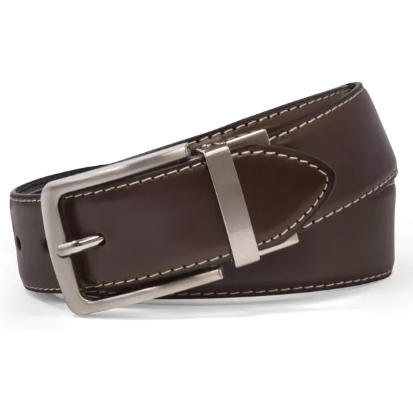 imageSteve Madden Mens Dress Casual Every Day Leather BeltBrownBlack