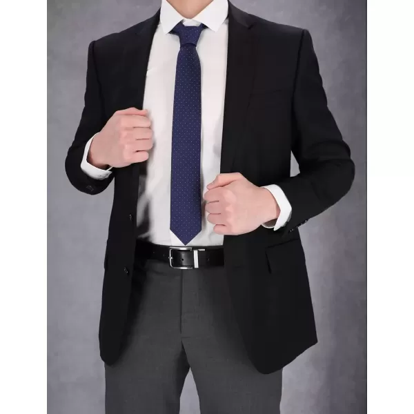 imageSteve Madden Mens Dress Casual Every Day Leather BeltCognacBlack Feather Edge