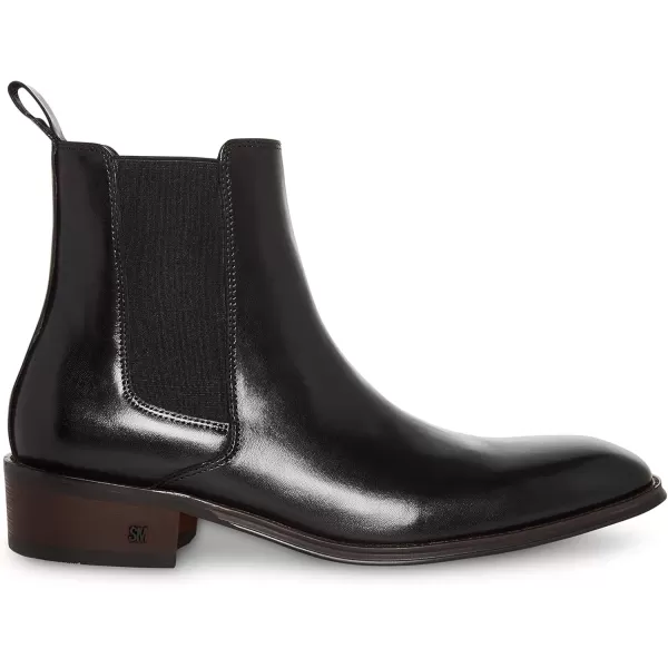 imageSteve Madden Mens Hamlin Chelsea BootBlack Leather