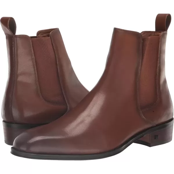 imageSteve Madden Mens Hamlin Chelsea BootTan Leather
