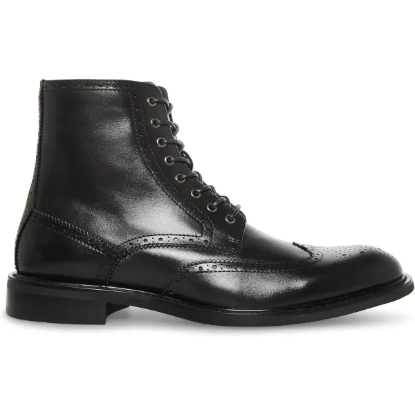 imageSteve Madden Mens Harith Oxford BootBlack Leather