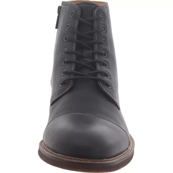 imageSteve Madden Mens Hodge Combat BootBlack Leather