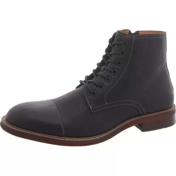 imageSteve Madden Mens Hodge Combat BootBlack Leather