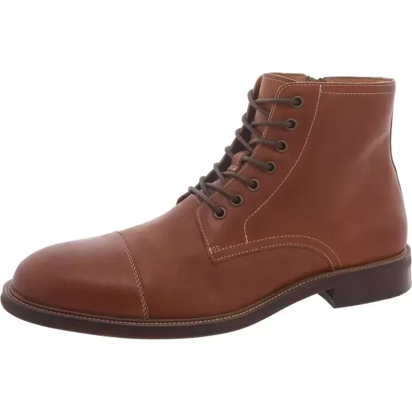imageSteve Madden Mens Hodge Combat BootTan Leather