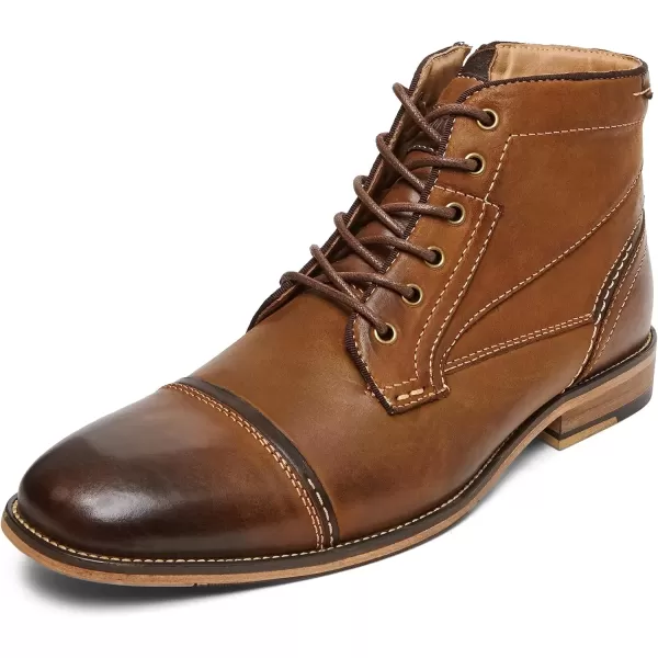 imageSteve Madden Mens Jefries Combat BootDark Tan