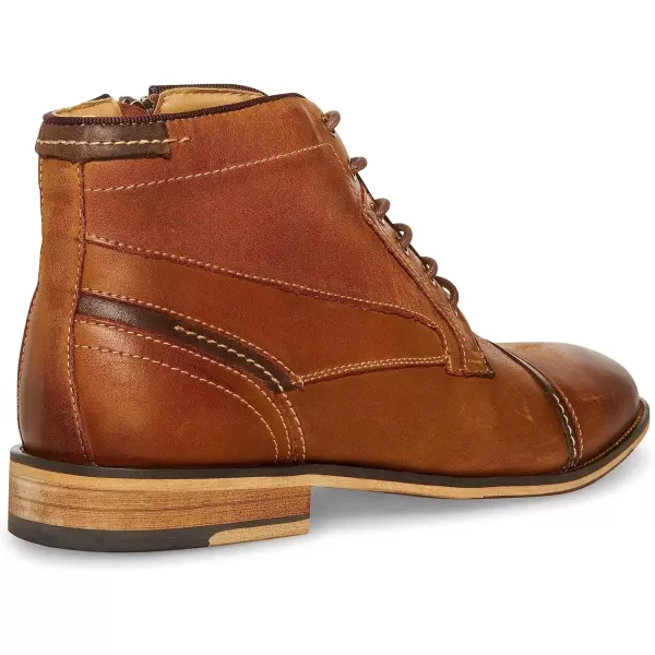 imageSteve Madden Mens Jefries Combat BootDark Tan